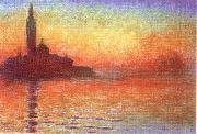 Claude Monet San Giorgio Maggiore at Dusk oil painting on canvas